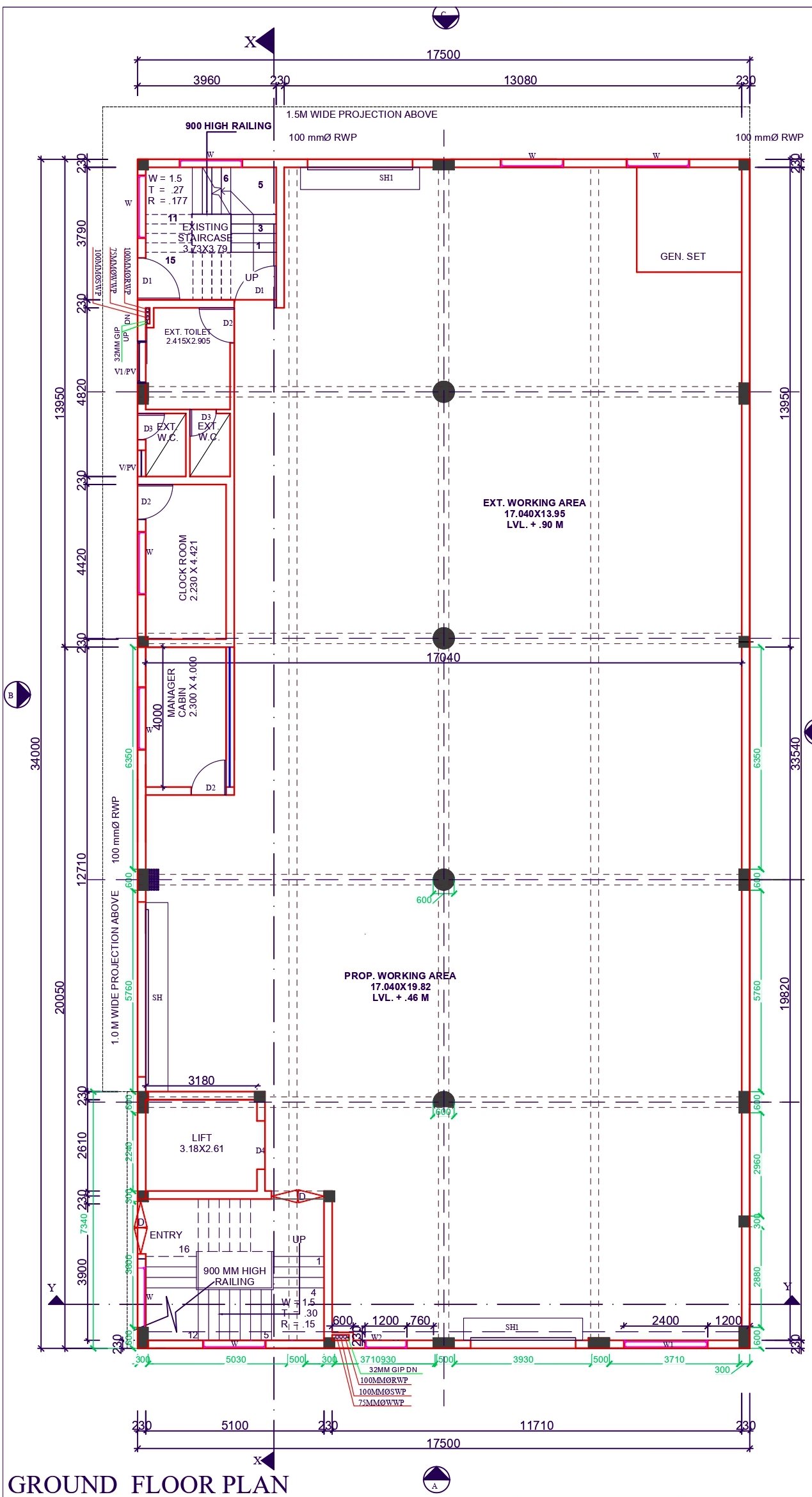 Internal Layout Sheet